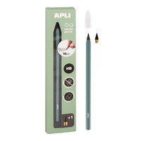 APLI Endlos-Bleistift HB – 1 Stück, verschiedene Farben – Grün