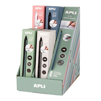APLI Endlos-Bleistift HB – 1 Stück, verschiedene Farben