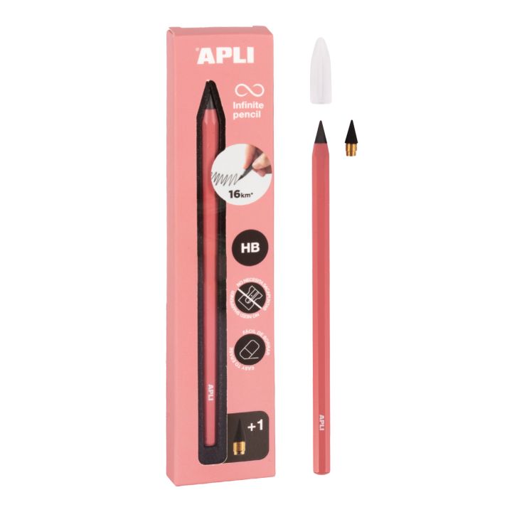 APLI Endlos-Bleistift HB – 1 Stück, verschiedene Farben — Bild 7