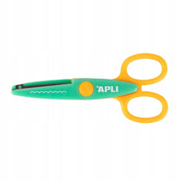 APLI Kreativschere 13,5 cm, abgerundete Spitze, symmetrisch