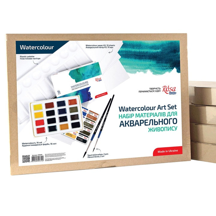 Aquarell-Kunst-Set, ROSA STUDIO