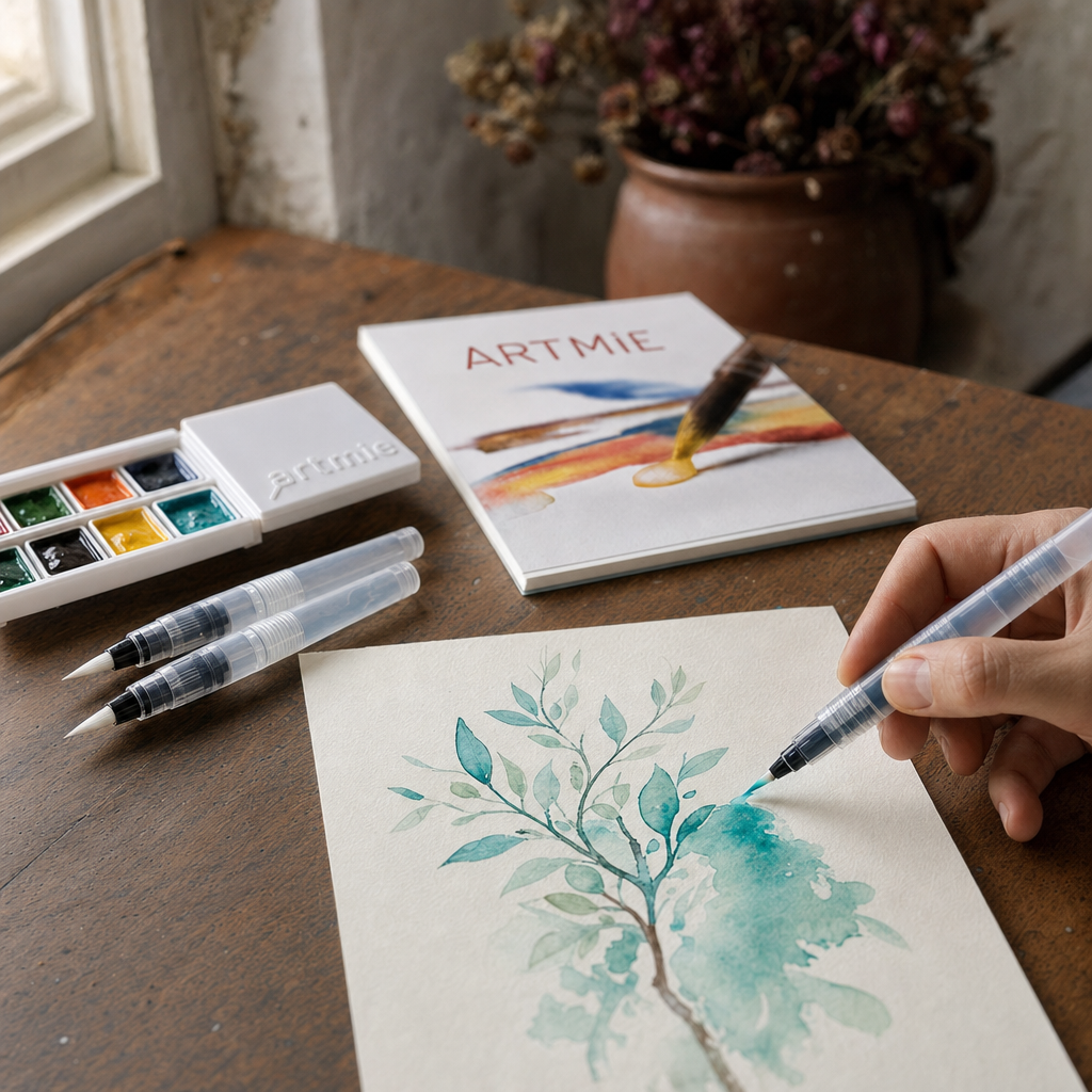 Aquarell-Wassertankpinsel, 14,5 – 15 cm