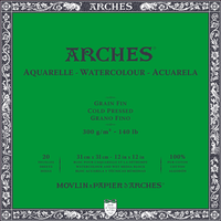 Aquarellblock ARCHES CP Naturweiß 300 g/m² – 20 Blatt
