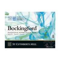 Aquarellblock CANSON St Cuthberts Bockingford 300 g/m² 12 Blatt Spiralbindung 18 – 41 cm