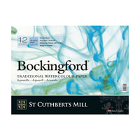 Aquarellblock CANSON St Cuthberts Bockingford 300 g/m² 12 Blatt Spiralbindung 18 – 41 cm