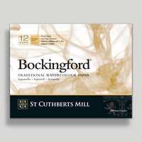 Aquarellblock CANSON St Cuthberts Bockingford Rough 300 g/m² 31 – 41 cm - 12 Blatt