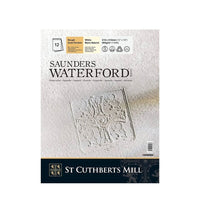 Aquarellblock CANSON St Cuthberts Saunders Rough 300 g/m² weiß 23 x 31 cm - 12 Blatt