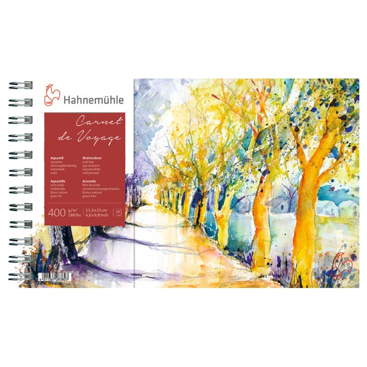 Aquarellblock HAHNEMÜHLE CARNET DE VOYAGE 15,3 x 25 cm — Bild 5