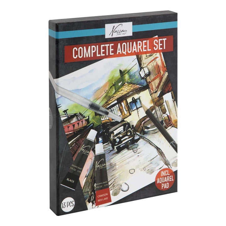 Aquarellset Nassau | 13-teiliges Set — Bild 1