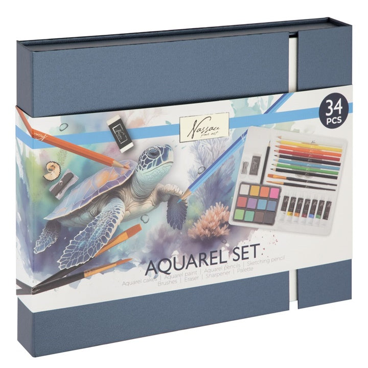 Aquarellset Nassau 34 Stück — Bild 1