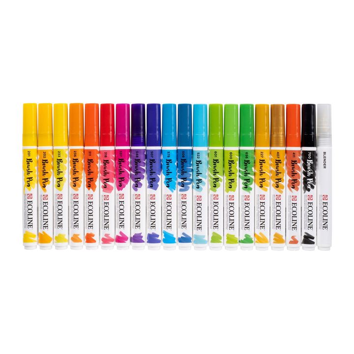 Aquarellstifte Ecoline Brush Pen | 20er Set — Bild 1