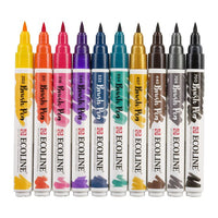 Aquarellstifte Ecoline Brush Pen Dark | 10er Set — Bild 3