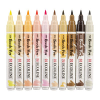 Aquarellstifte Ecoline Brush Pen Skin | 10er Set — Bild 8