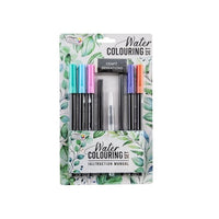 Aquarellstifte-Set mit 9 Teilen für Aquarellmalerei | ARTMIE