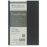 Strathmore Art Journal mit getöntem Papier (Gray) – Softcover | verschiedene Größen