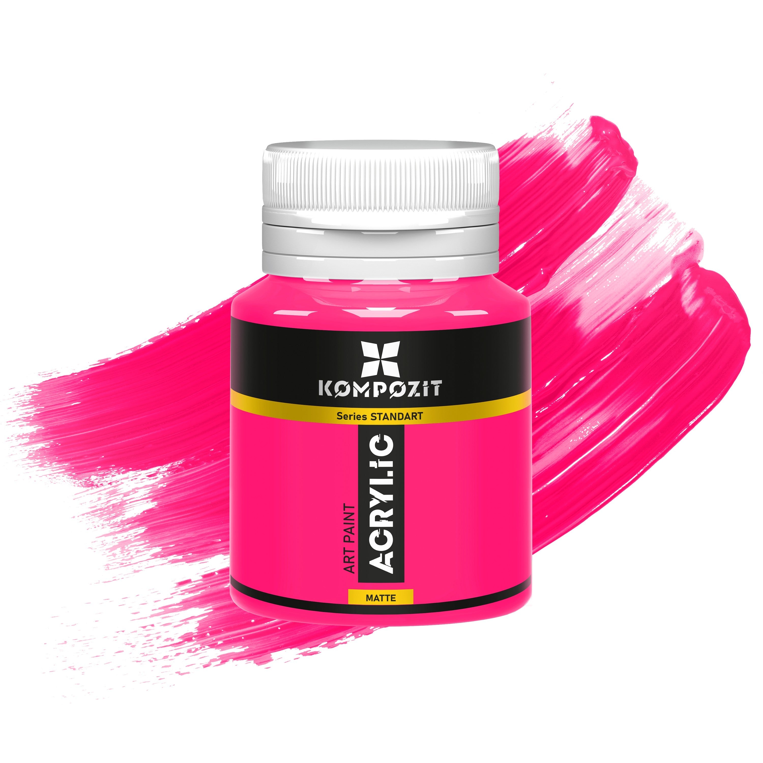Acrylfarbe STANDART Kompozit Fluorescent 20 ml – 114 Fluoreszierendes Pink