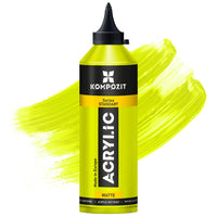 Acrylfarbe Kompozit STANDART Fluorescent 500 ml – 111 Fluoreszierendes Limettengrün