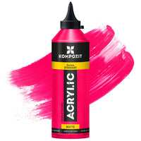 Acrylfarbe Kompozit STANDART Fluorescent 500 ml – 114 Fluoreszierendes Pink