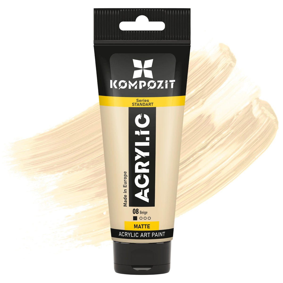 Acrylfarbe STANDART Kompozit 75 ml – 08 Beige