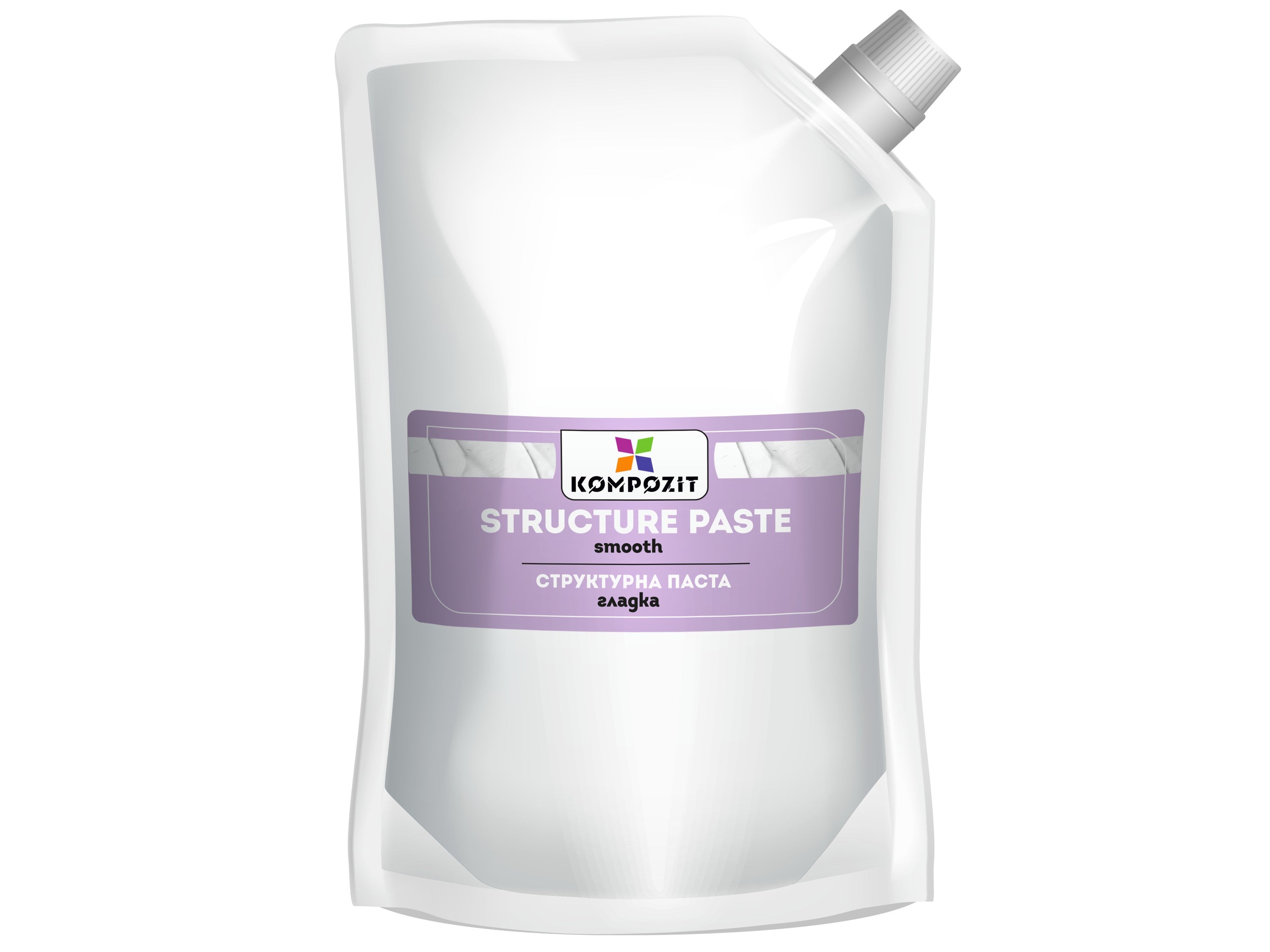 Weiße, glatte Strukturpaste von Kompozit – 500 ml