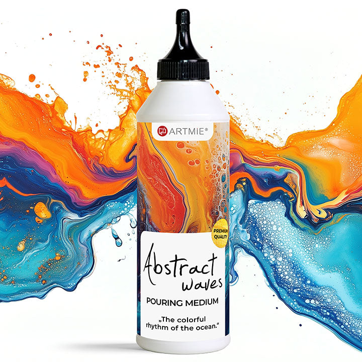 Professionelles ARTMIE Abstract Waves Pouring Medium für Fluid Art | ARTMIE