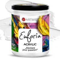 ARTMIE Euforia Acrylfarbe 430 ml – 018 Titanweiß