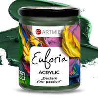 ARTMIE Euforia Acrylfarbe 430 ml – 321 phthalo Grün