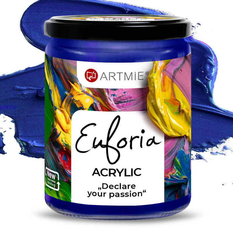 ARTMIE Euforia Acrylfarbe 430 ml – 378 phthalo Blau
