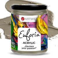 ARTMIE Euforia Acrylfarbe 430 ml – 507 warm Grau
