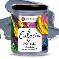 ARTMIE Euforia Acrylfarbe 430 ml – 512 Blaugrau