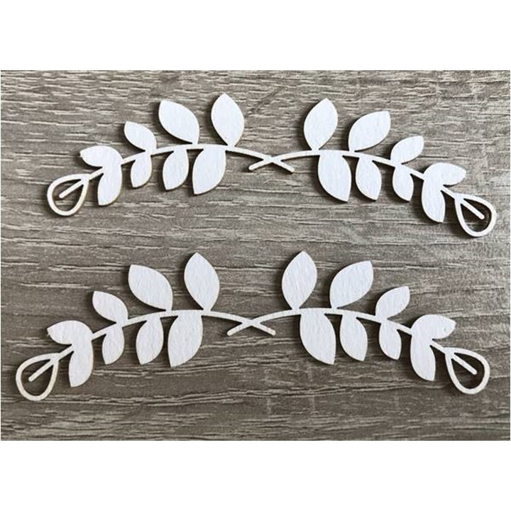 ARTMIE Lasergeschnittenes Blatt-Ornament aus Holz — Bild 2