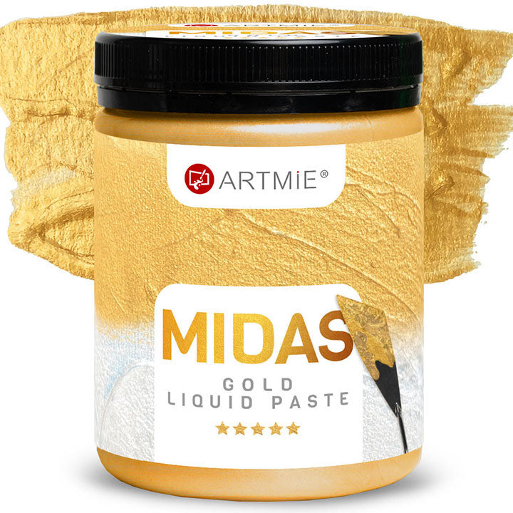 ARTMIE MIDAS flüssige Metallic-Paste Gold – Ansicht 2