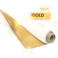 ARTMIE MIDAS Goldene Malerleinwand auf der Rolle – verschiedene Längen — Bild 11