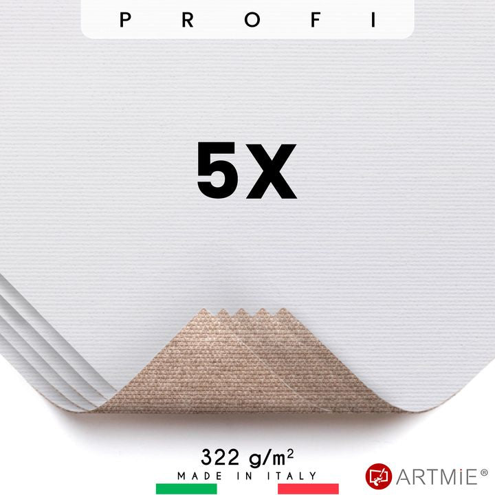 ARTMIE Profi Malkarton-Muster – 5 Stk. | Verschiedene Größen — Bild 3