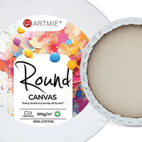 Rundes Malkarton auf Keilrahmen von ARTMIE | ARTMIE