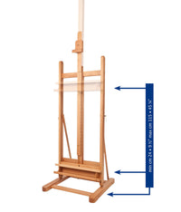 Atelierstaffelei MABEF Workshop – Buchenholz