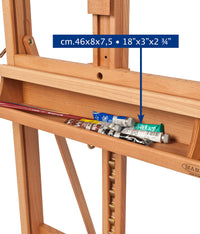 Atelierstaffelei MABEF Workshop – Buchenholz