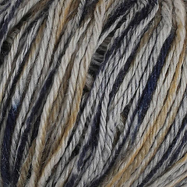 Baby Merino Garn 100 m mehrfarbig | verschiedene Farbtöne - Blau-Weiß