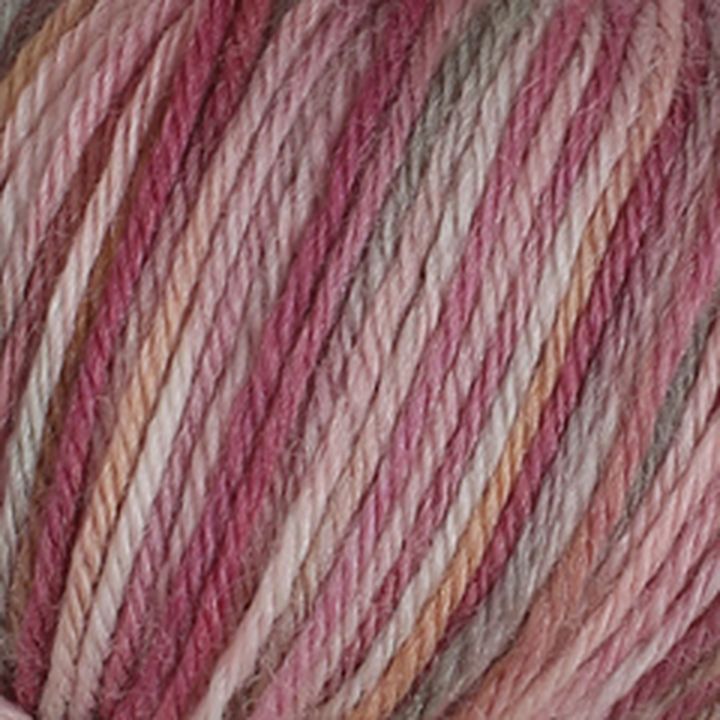 Baby Merino Garn 100 m mehrfarbig – Rosa