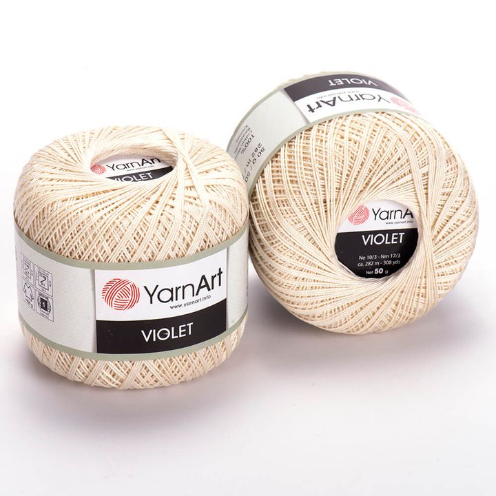 Baumwollgarn YarnArt Violet 50 g | verschiedene Farben — Bild 13