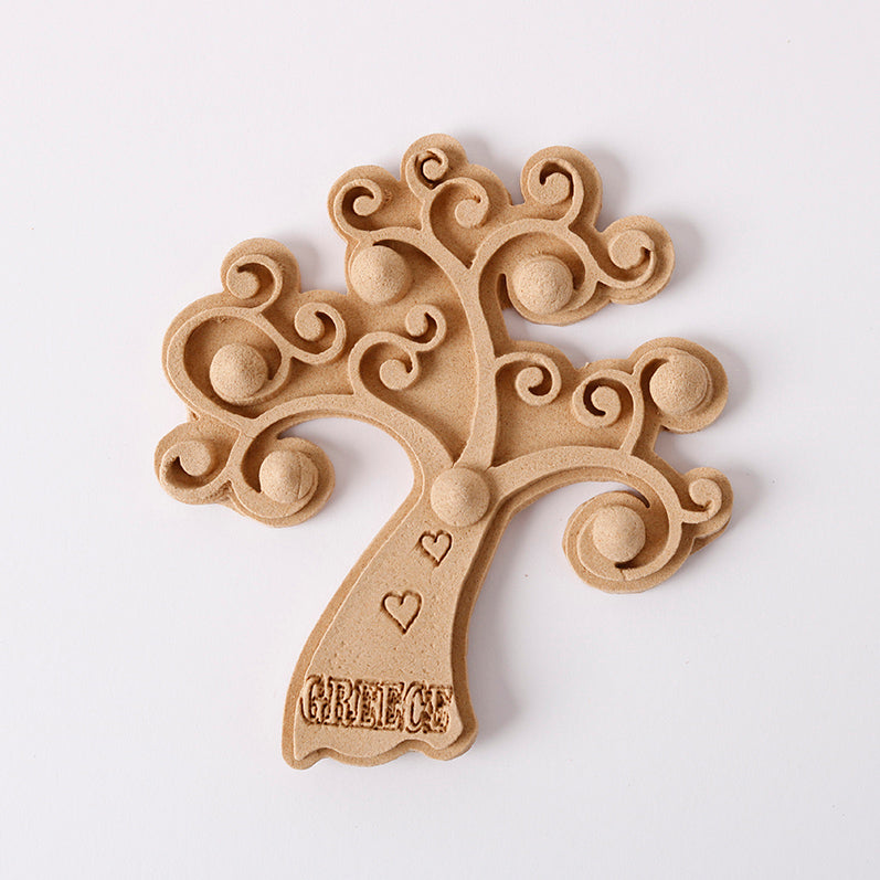 Biegbares Holz Pentart Baum 8 x 9 cm