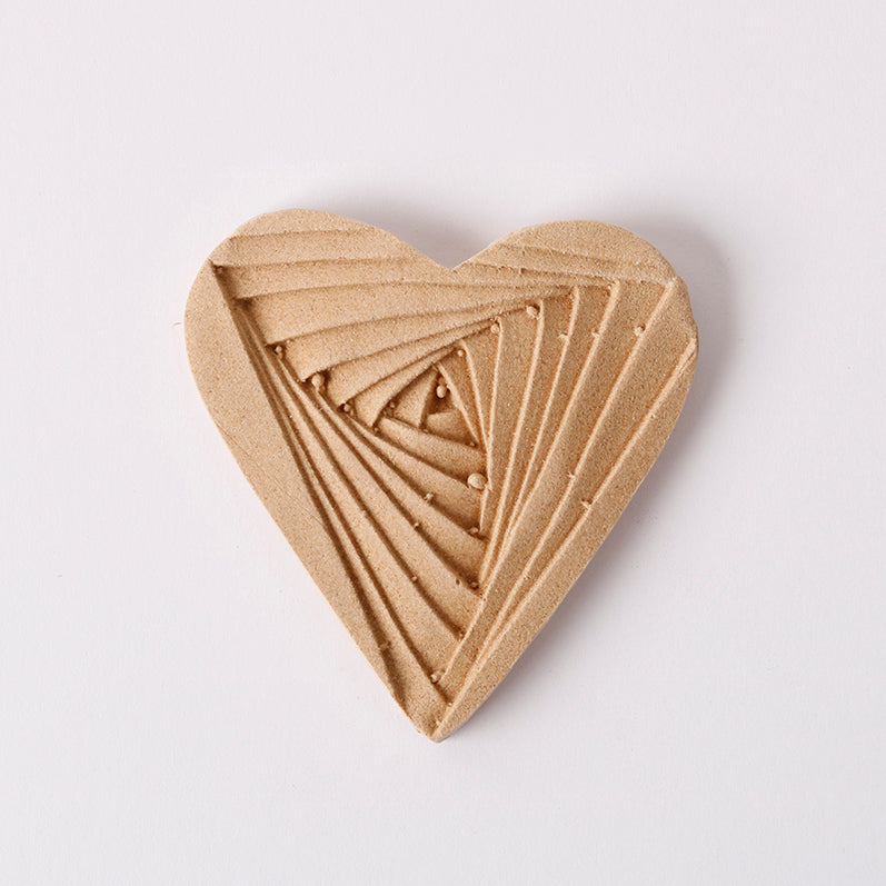 Biegbares Holz Pentart Herz 5 x 6 cm