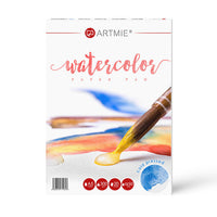 ARTMIE Aquarellblock Cold Press 20 Blatt | verschiedene Formate | A5
