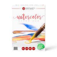 ARTMIE Aquarellblock rough, 20 Blatt | verschiedene Formate | A4