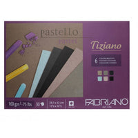 FABRIANO Tiziano Pastellpapier-Block | verschiedene Größen | A3