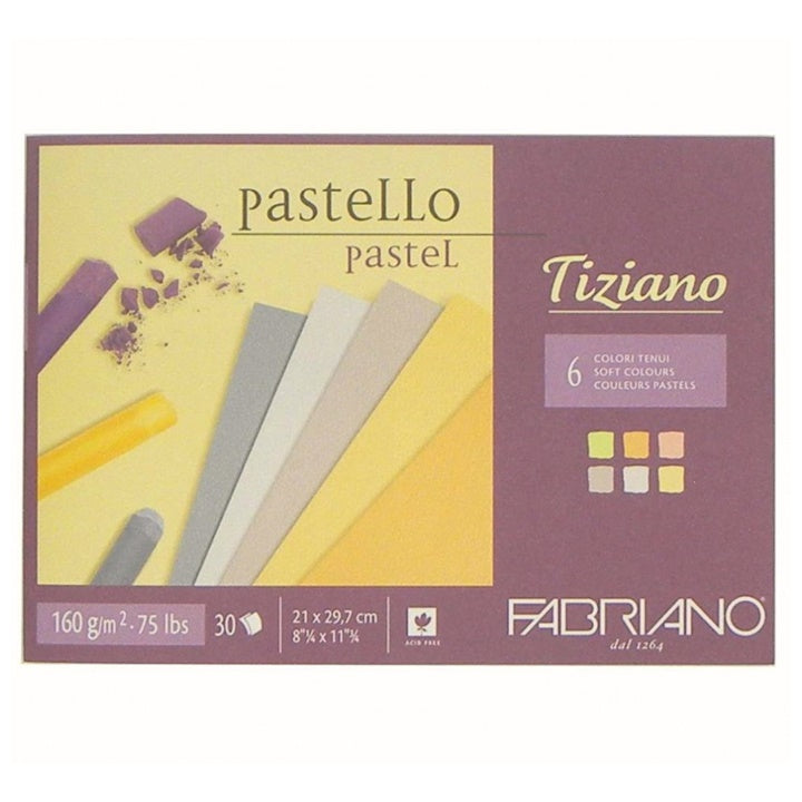 FABRIANO Tiziano Soft Pastellpapier-Block | verschiedene Formate