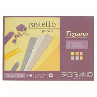 FABRIANO Tiziano Soft Pastellpapier-Block | verschiedene Formate | A4