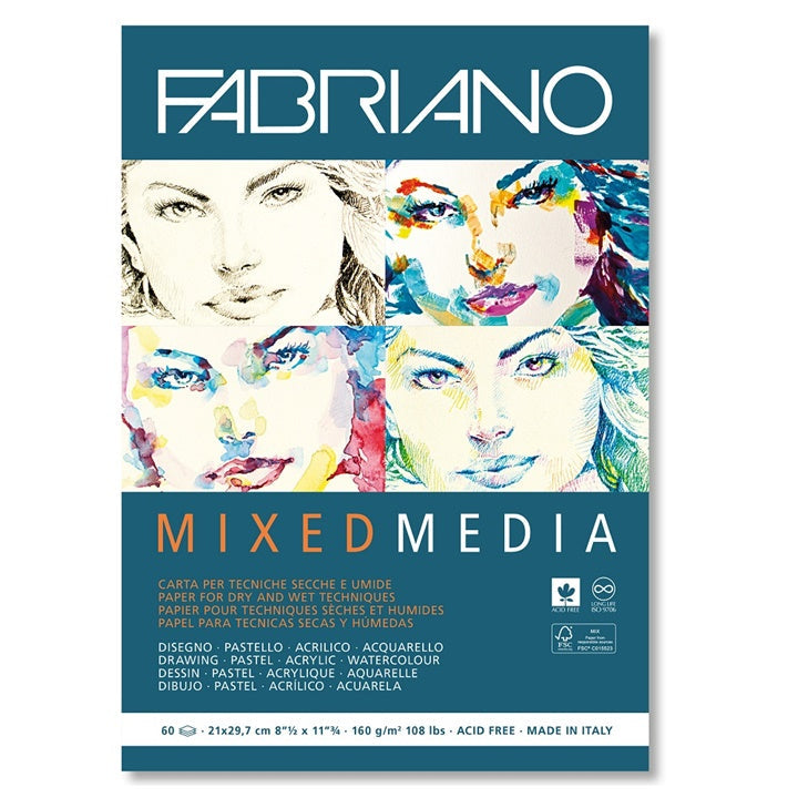 FABRIANO Mixed Media Block | verschiedene Größen