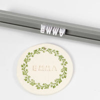 Buchstaben- und Zahlenstempel-Set für Knetmasse — Bild 9