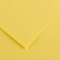 CANSON Iris Vivaldi Buntpapier 50 x 65 cm, 240 g – Strohgelb 3